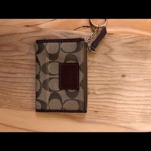 Small coach wallet.